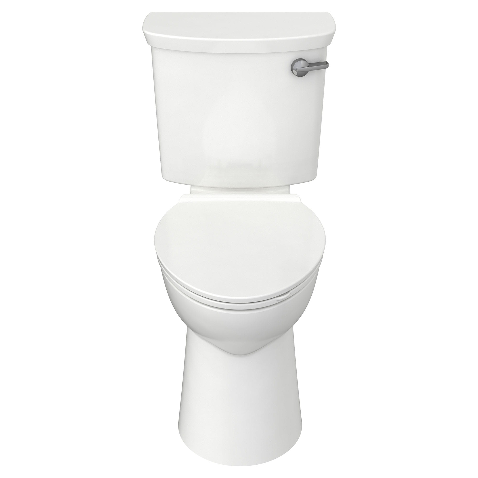 Yorkville™ VorMax® -Toilette allongée deux pièces à hauteur de chaise, 1,28 gpc/4,8 lpc, levier de déclenchement à droite, sortie arrière, avec EverClean®
